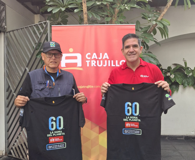 Imagen Caja Trujillo se suma a ‘La Hora del Planeta’ para promover el cuidado del medio ambiente